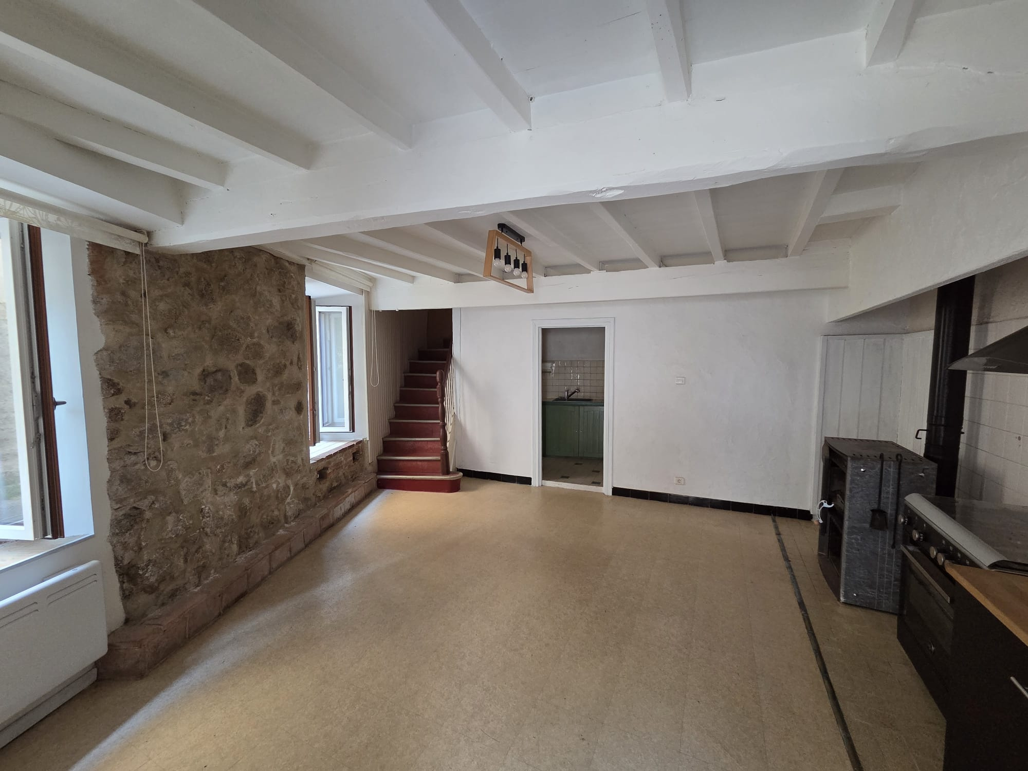 Maison de village avec grange et terrain Brassac (09)
